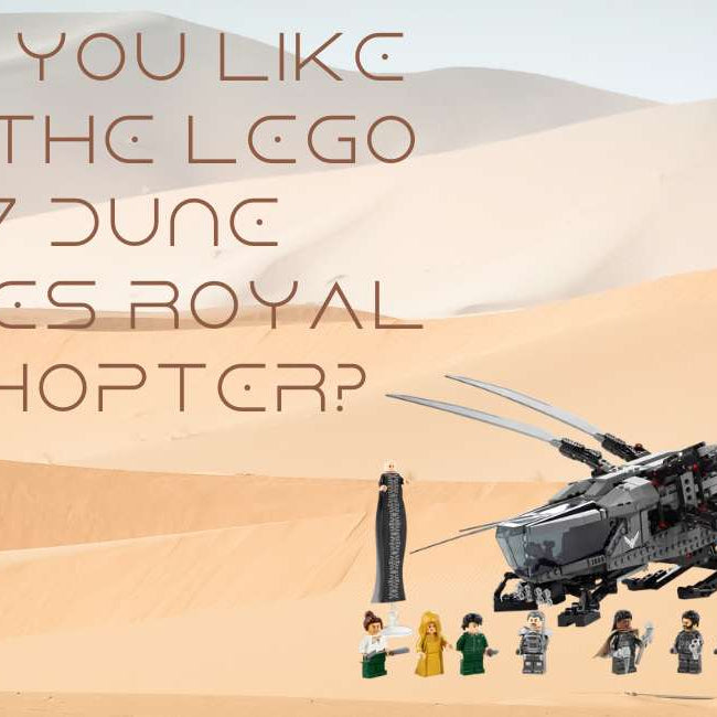 Win The LEGO 10327 Dune Atreides Royal Ornithopter In June!