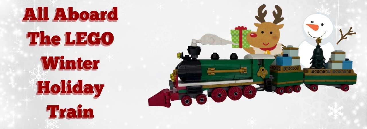 Take A Festive Foray On LEGO 40700 Winter Holiday Train