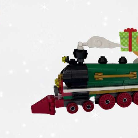 Take A Festive Foray On LEGO 40700 Winter Holiday Train