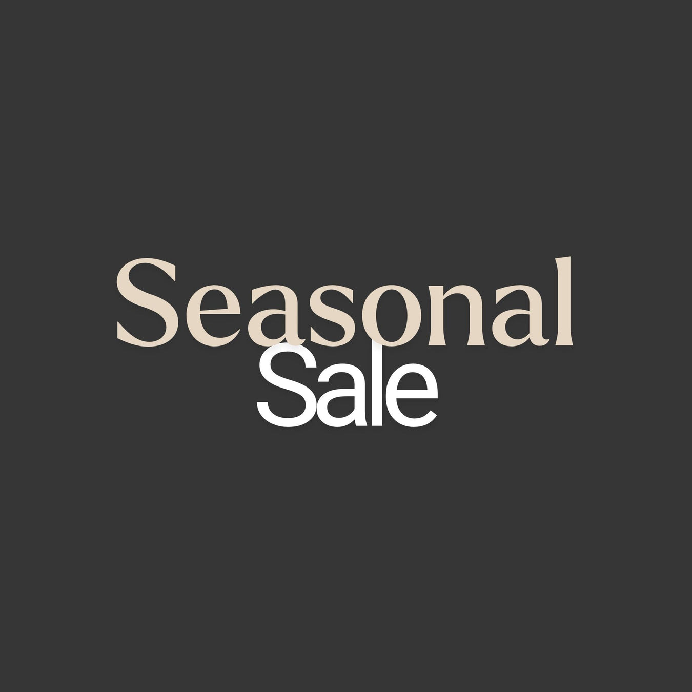Seasonal Sale