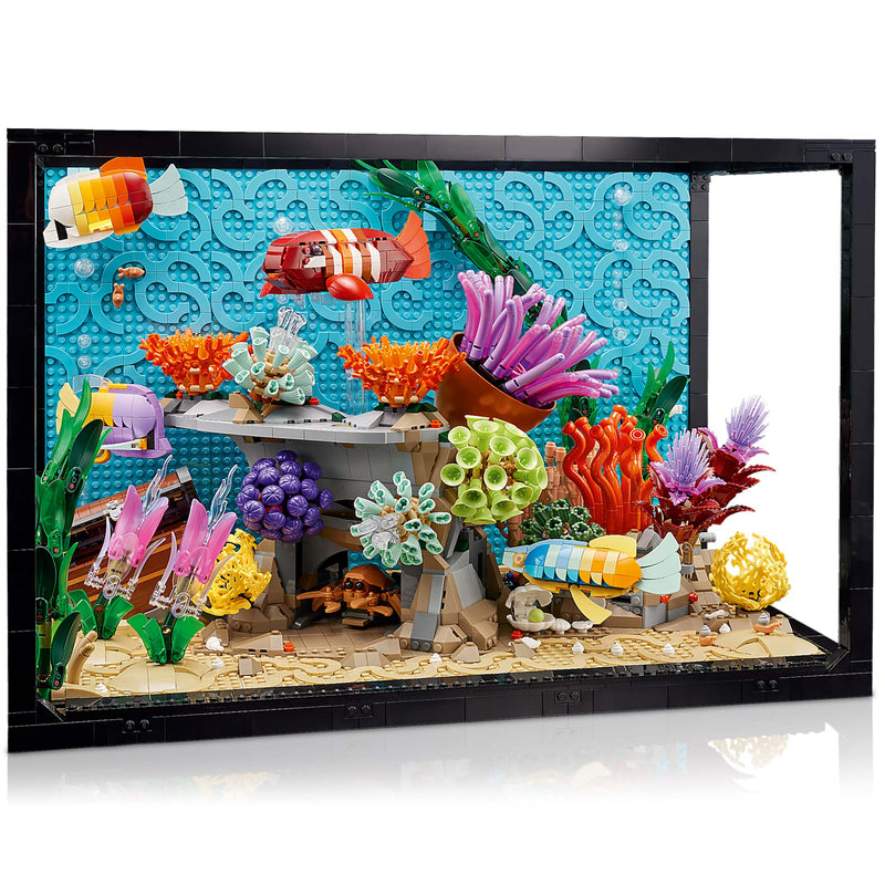 Tropical Aquarium Display Case for LEGO 10366 (Coming Soon)