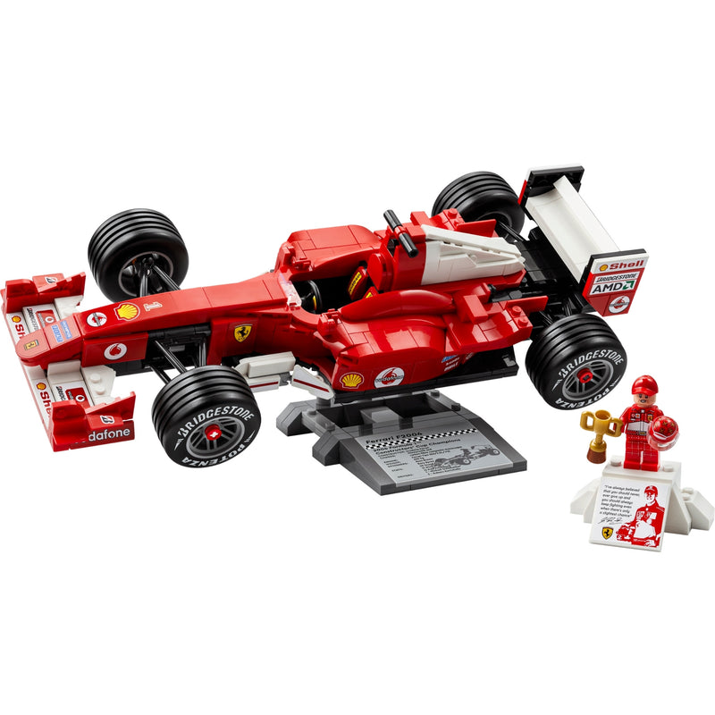 Ferrari F2004 & Michael Schumacher Display Case for LEGO 11375 (Coming Soon)