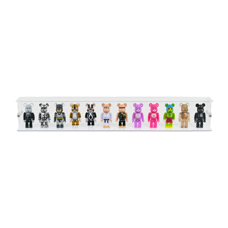 12 Bearbrick 100% Display Case