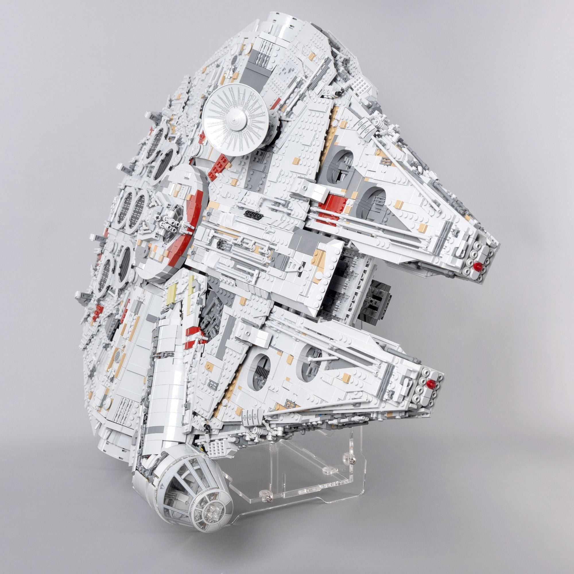 2in1 Display Stand for LEGO 75192 Millennium Falcon | iDisplayit
