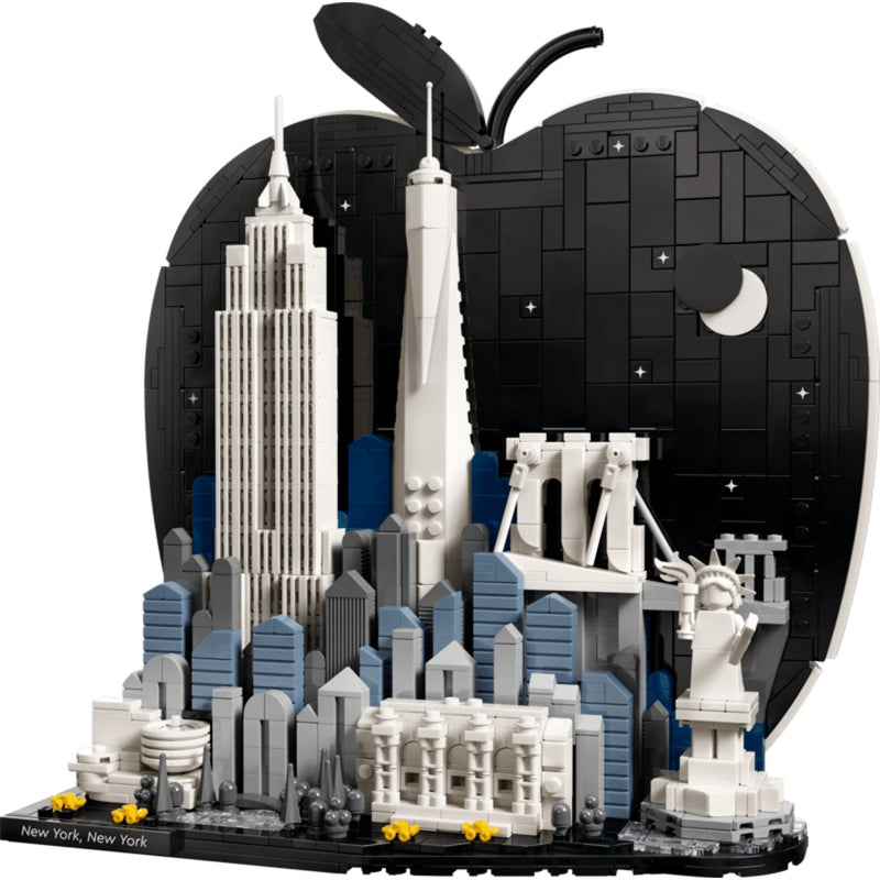 New York City – The Big Apple Display Case for LEGO 21066 (Coming Soon)