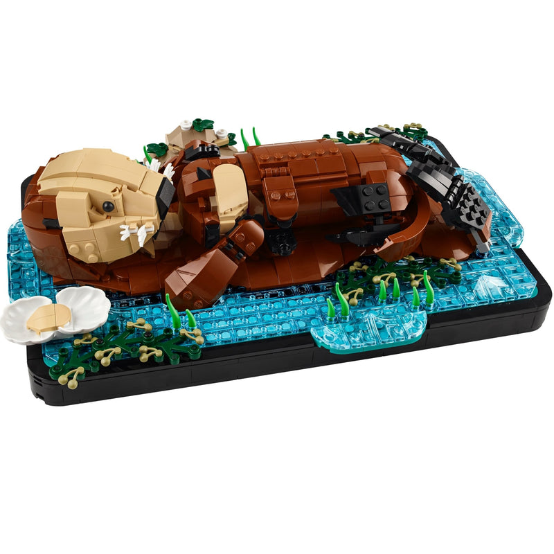 Floating Sea Otters Display Case for LEGO 21366 (Coming Soon)