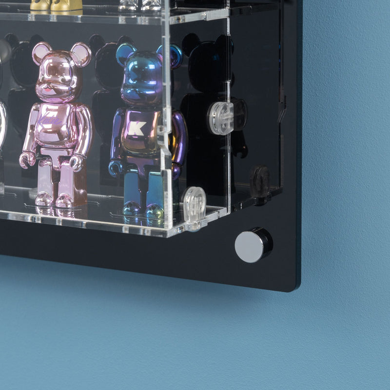 40 Bearbrick 100% Wall Display Case