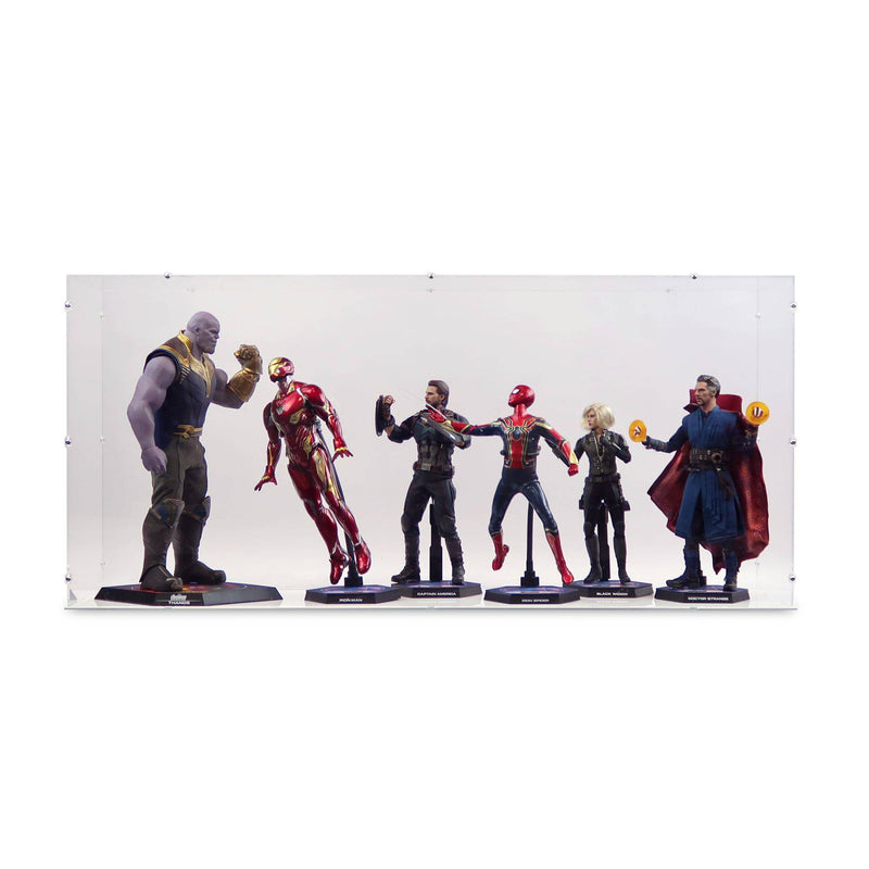 1/6 Scale 12 Inch Figure Display Case 4x2