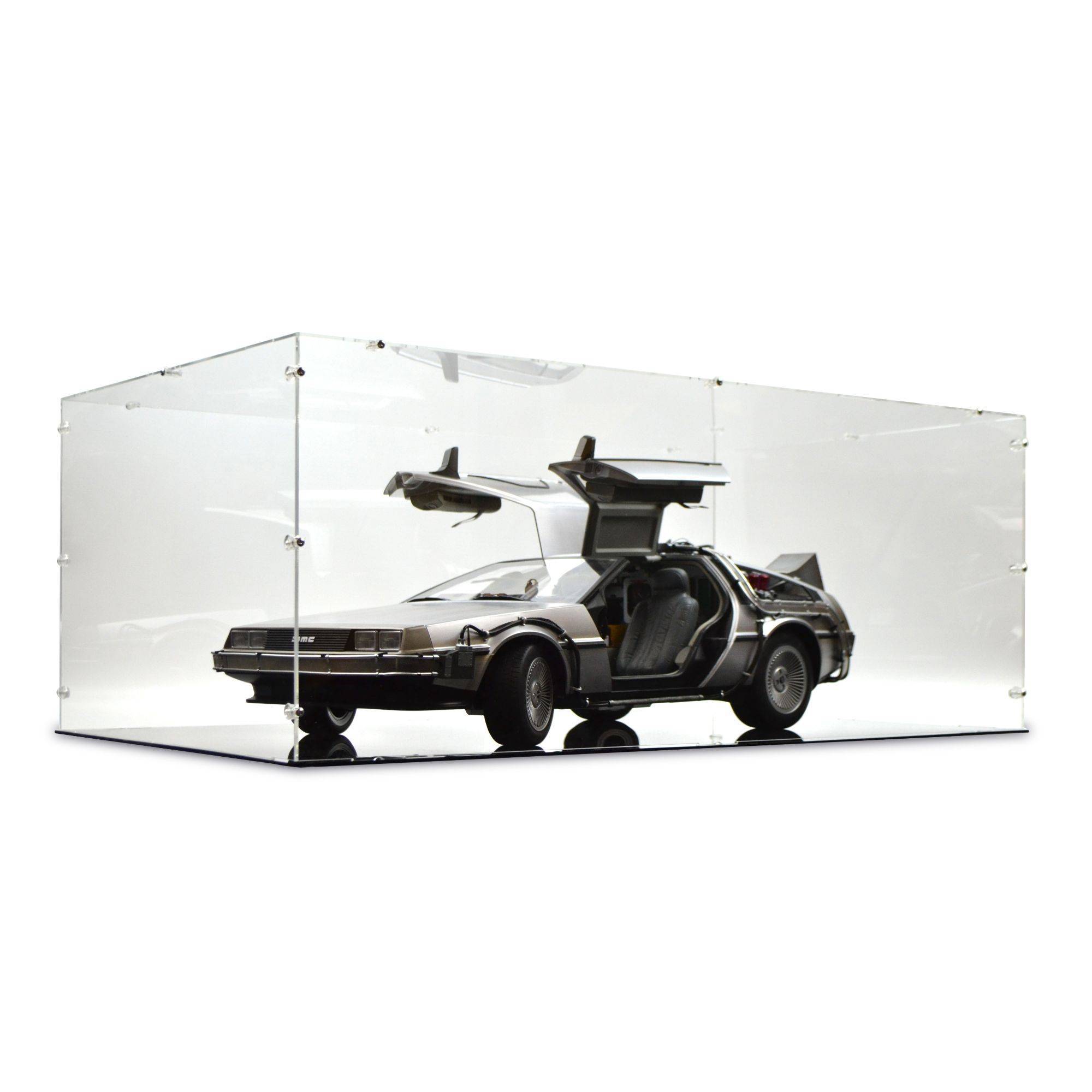 Acrylic Display Case for Hot Toys DeLorean MMS260 | iDisplayit US