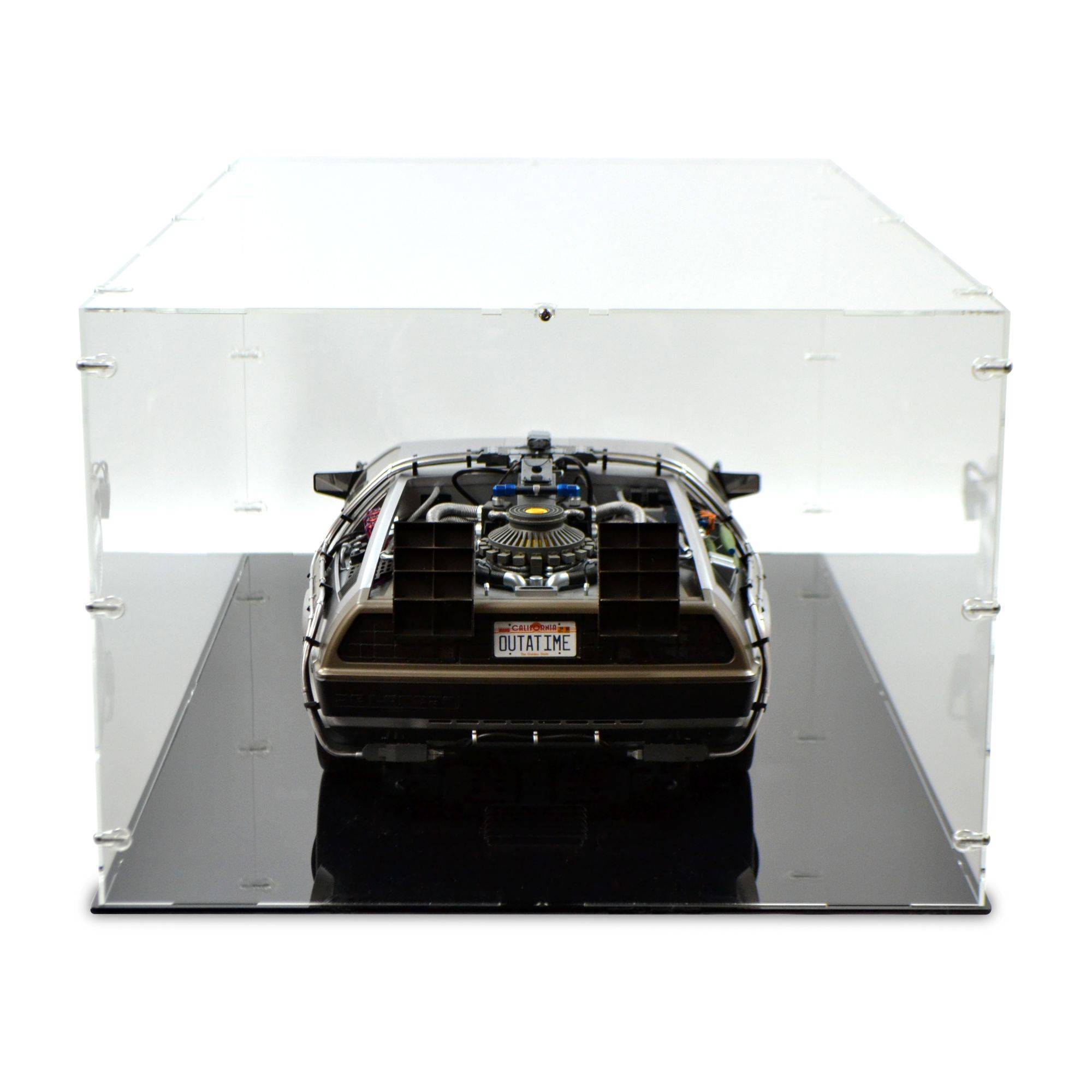 Acrylic Display Case for Hot Toys DeLorean MMS260 | iDisplayit US