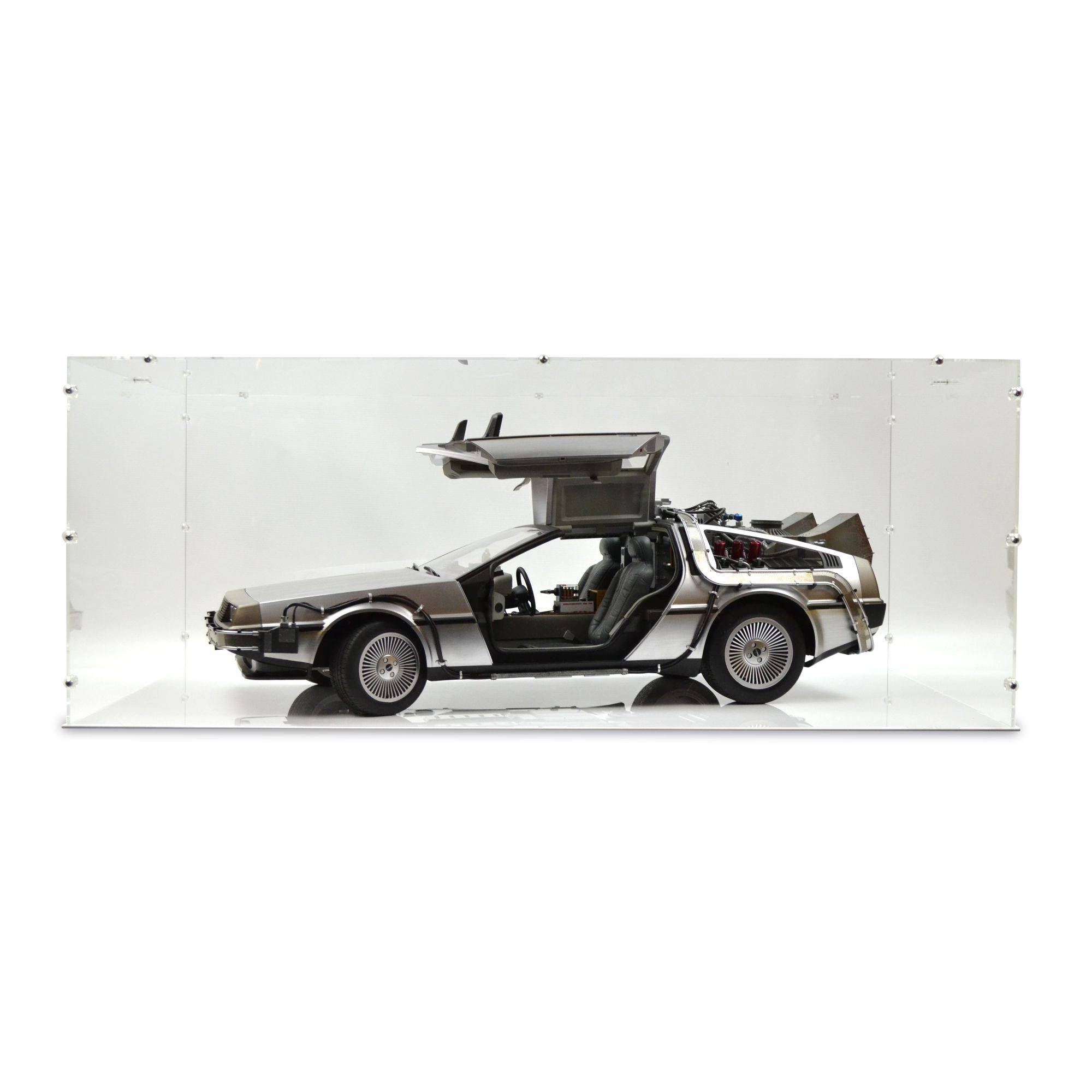 Acrylic Display Case for Hot Toys DeLorean MMS260 | iDisplayit US