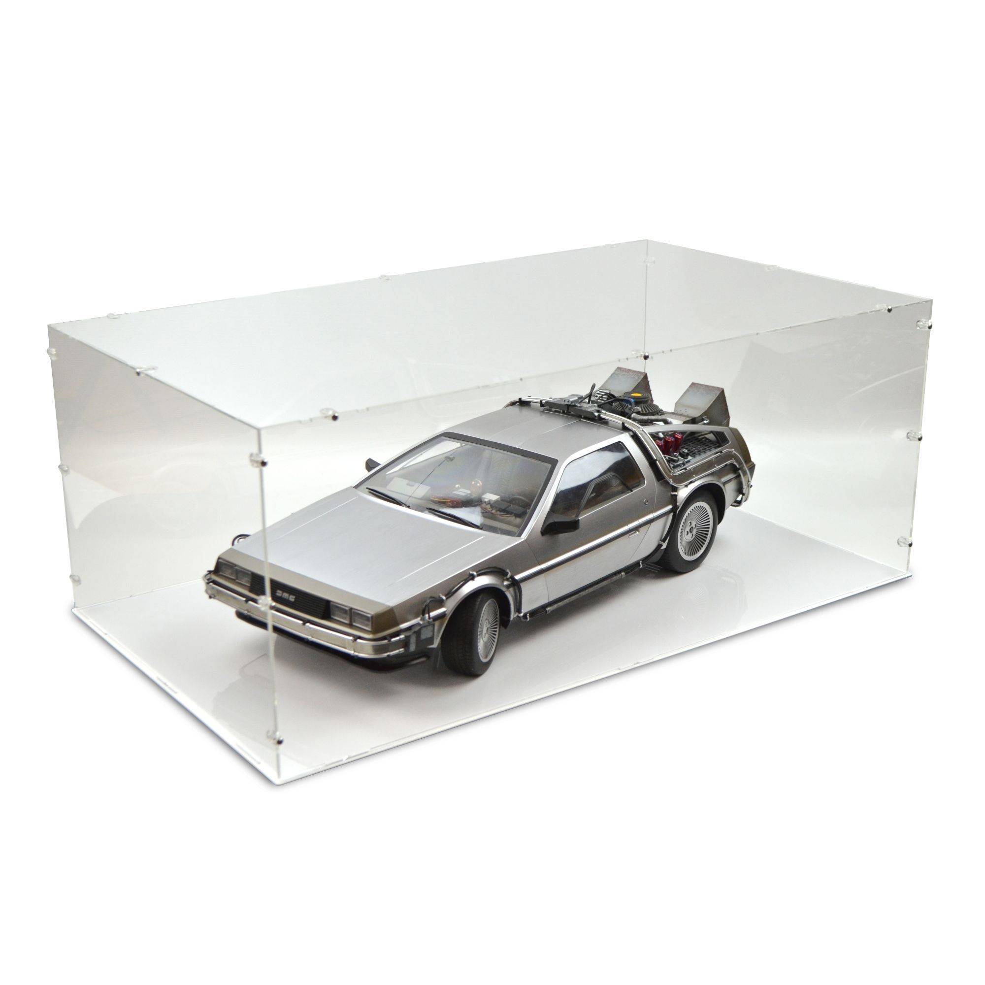 Acrylic Display Case for Hot Toys DeLorean MMS260 | iDisplayit US