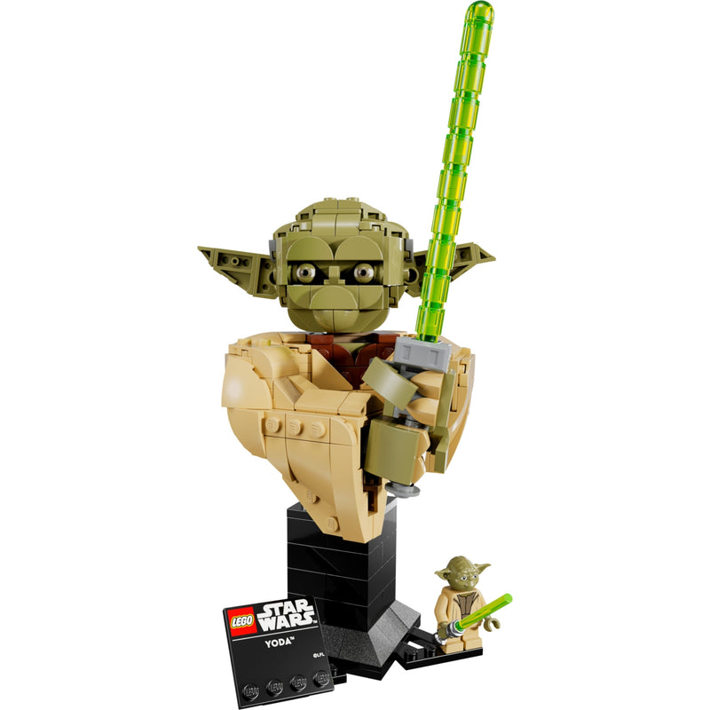 Yoda Bust Display Case for LEGO 75438 (Coming Soon)
