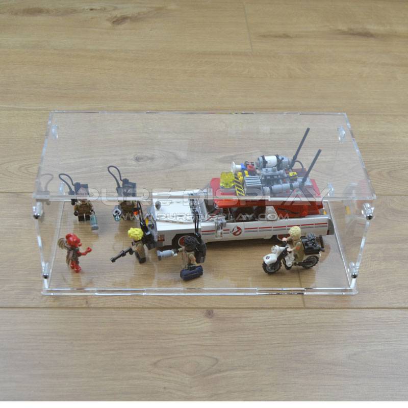 Ghostbusters Ecto 1 & 2 Display Case for LEGO 75828