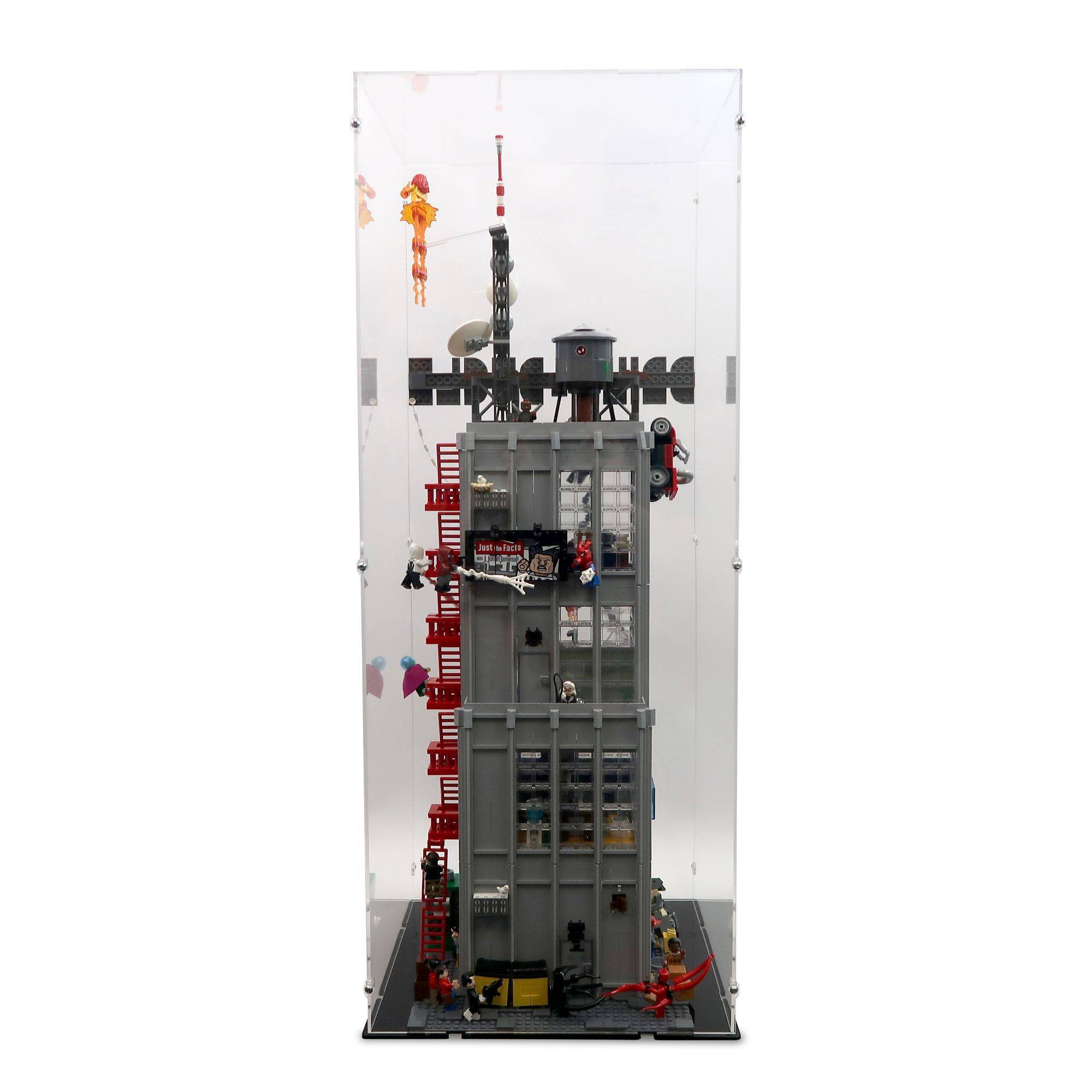 Acrylic Display Case for LEGO Spiderman Daily Bugle | iDisplayit