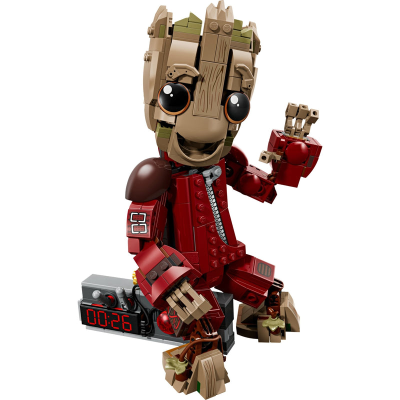 Ravager Jumpsuit Groot Display Case for LEGO 76341 (Coming Soon)
