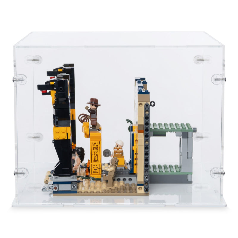 Escape from the Lost Tomb Display Case for LEGO 77013