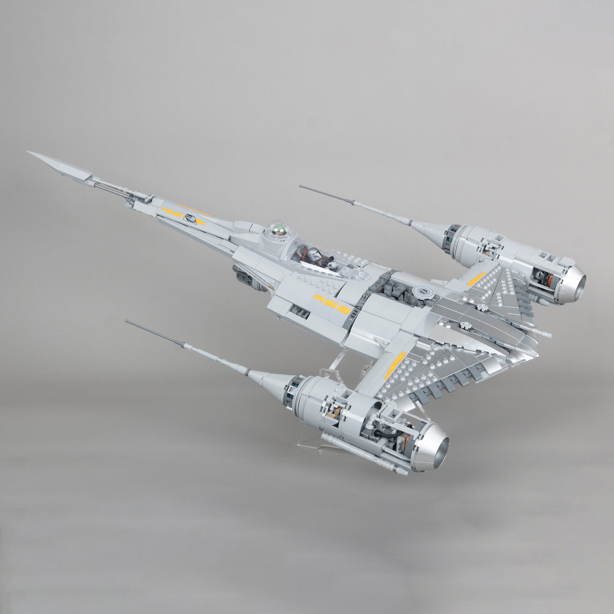 LEGO 75442 Mandalorian's N-1 Starfighter Display Stand | iDisplayit US ...