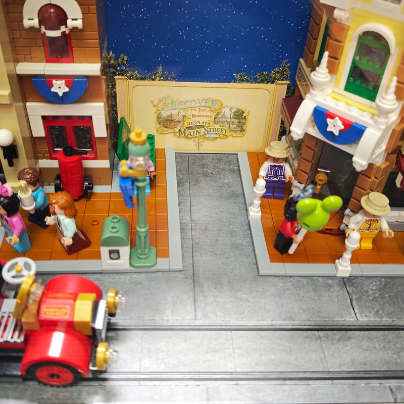 Disney Main Street, U.S.A. Display Case for LEGO 43302 (Coming Soon)