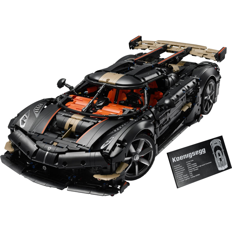 Koenigsegg Sadair's Spear Megacar Display Case for 42232 (Coming Soon)