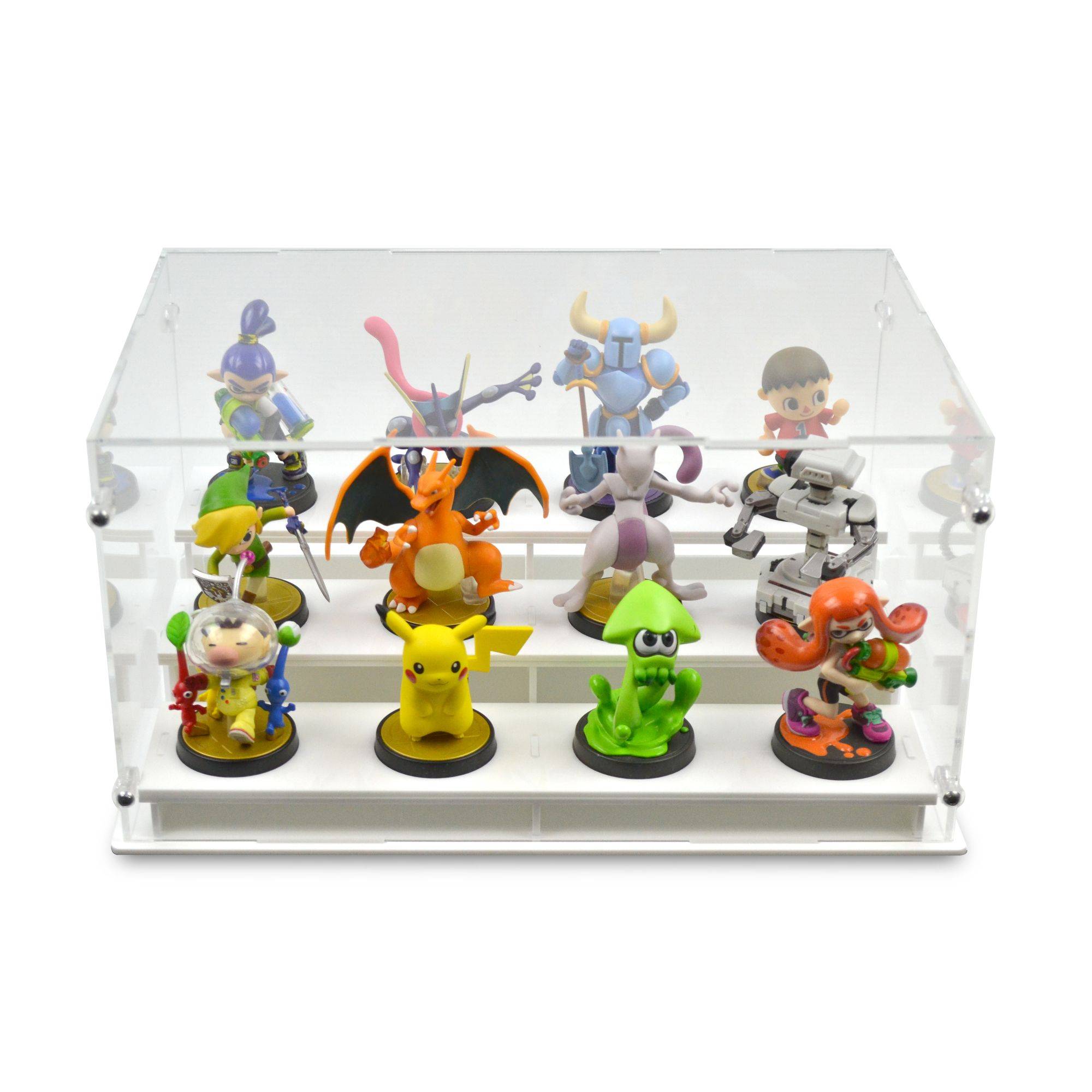 12 Nintendo Amiibo Figures Display Case — iDisplayit.com