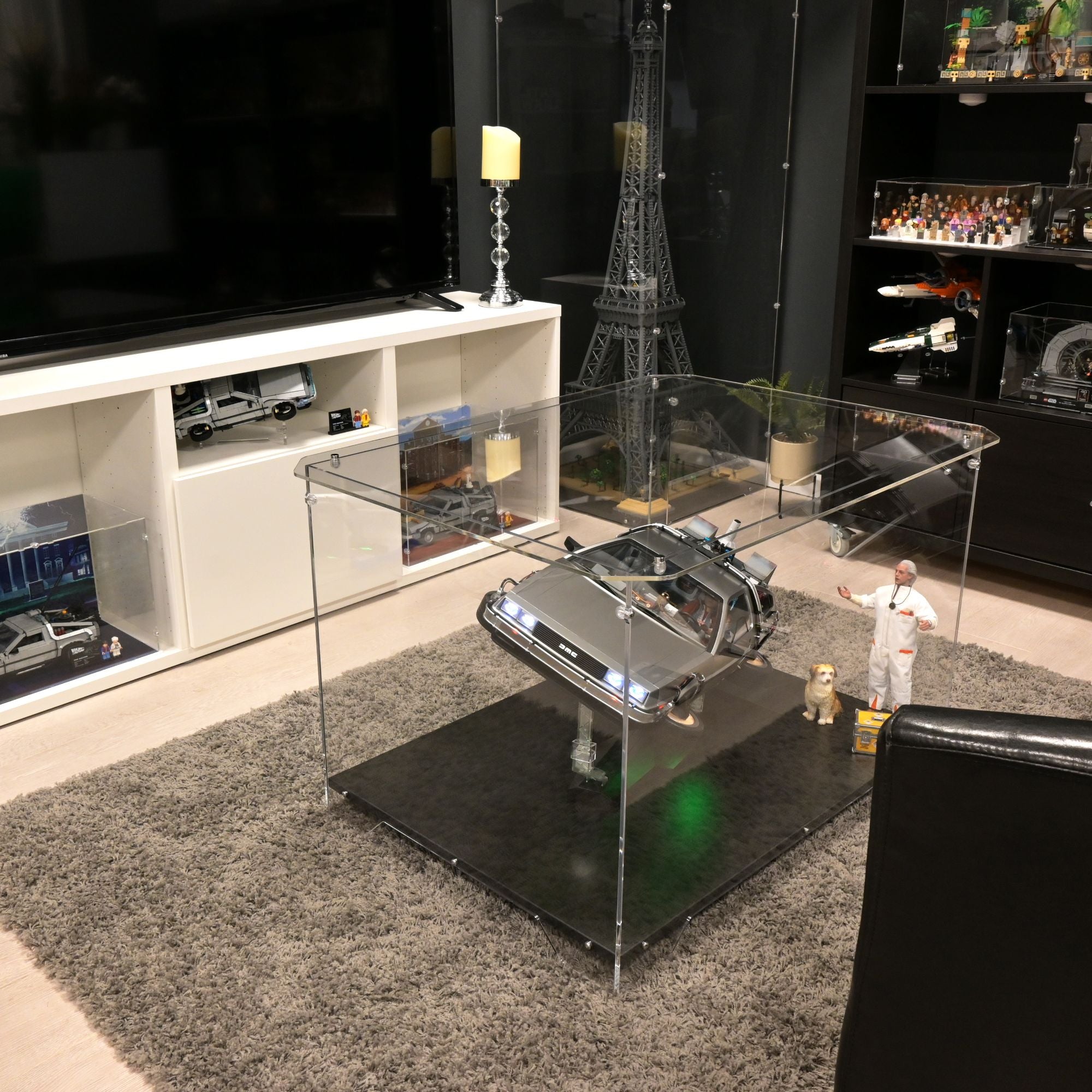 Hot Toys BTTF 2 DeLorean Premium Coffee Table | iDisplayit USA
