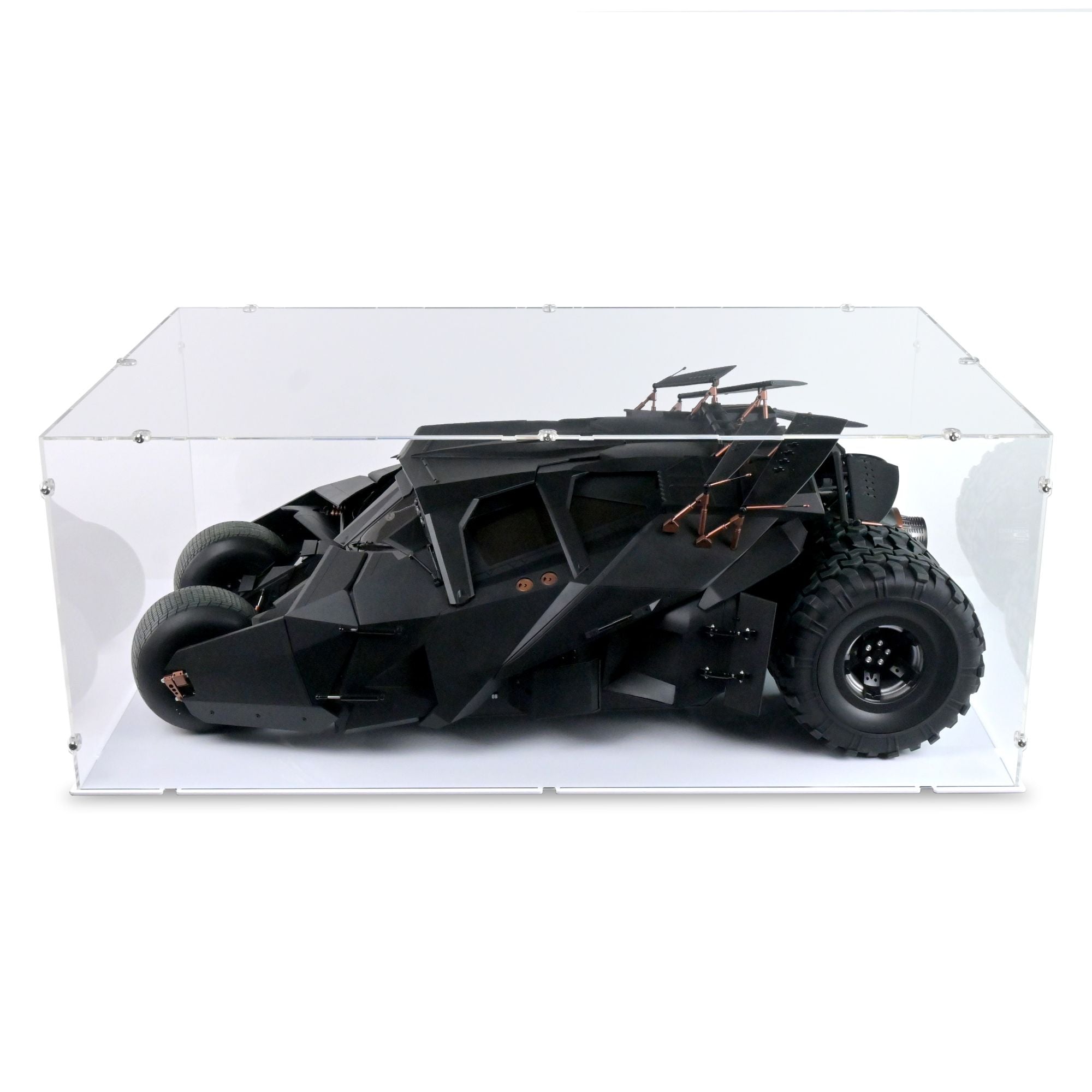 Hot Toys 1/6 Scale Batman Begins Batmobile Display Box | iDisplayit US ...