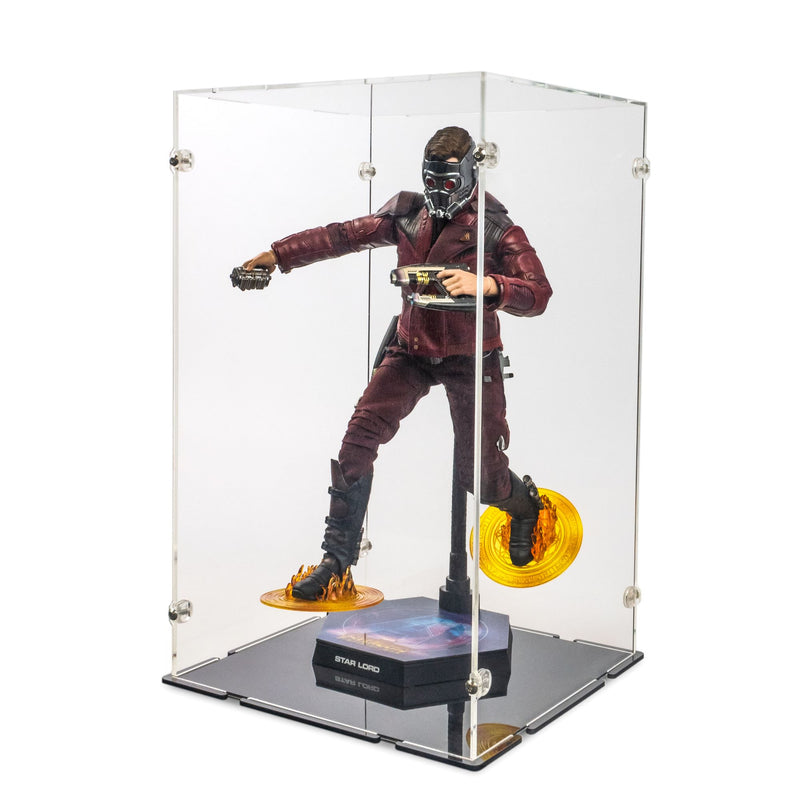 1/6 Scale Star Lord Display Case for Hot Toys MMS 539