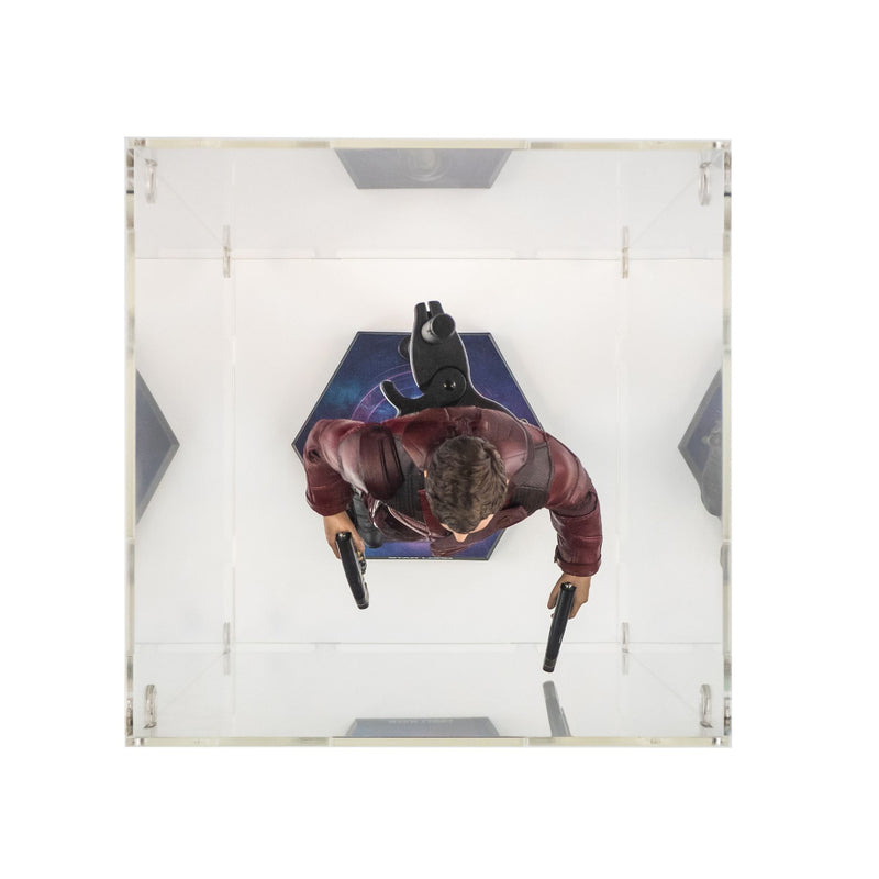 1/6 Scale Star Lord Display Case for Hot Toys MMS 539