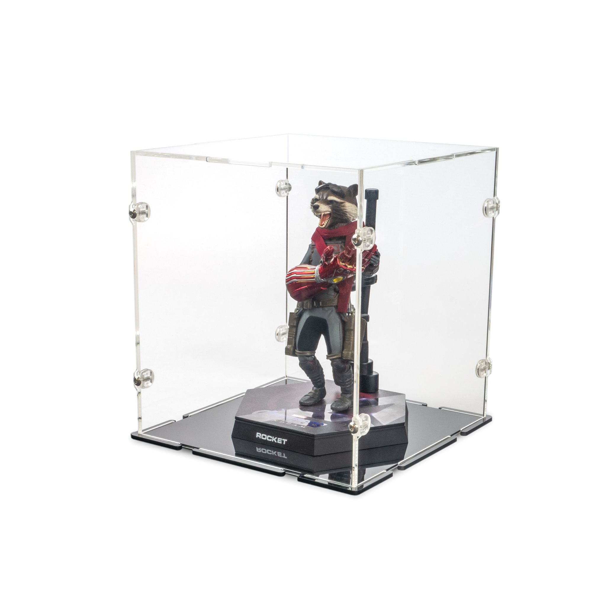 Display Case for Hot Toys Rocket Marvel Endgame | iDisplayit USA