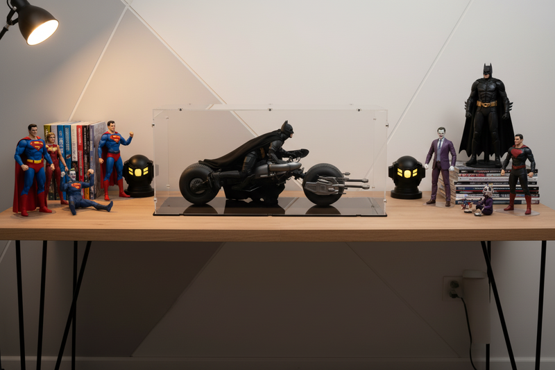 1/6 Scale Batpod Display Case for Hot Toys MMS177