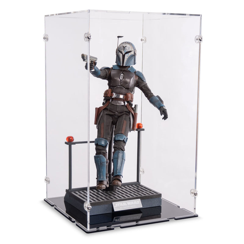 1/6 Scale Bo-Katan Kryze Display Case for Hot Toys TMS 035