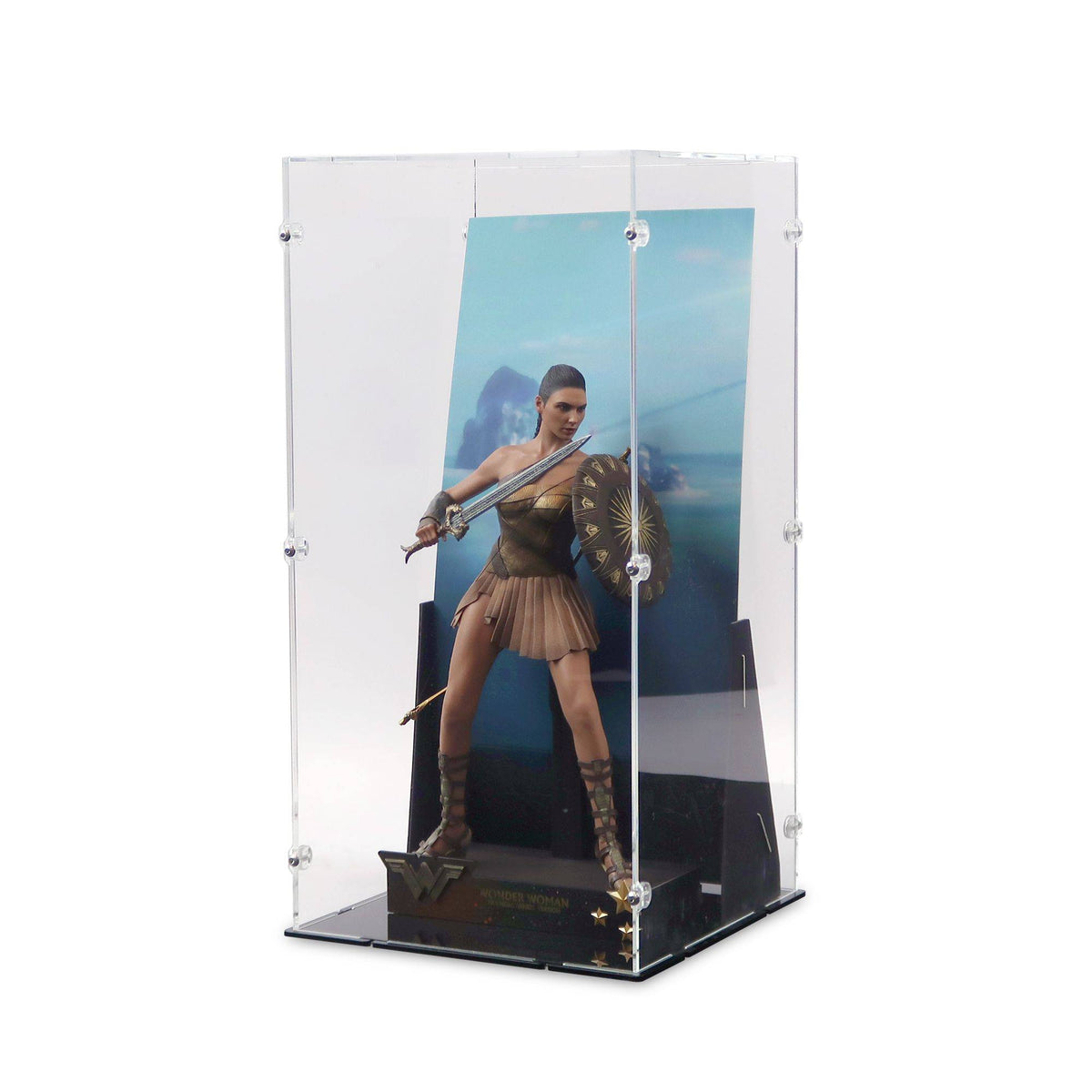 Display Case for Hot Toys 1/6 Scale Wonder Woman | iDisplayit USA ...