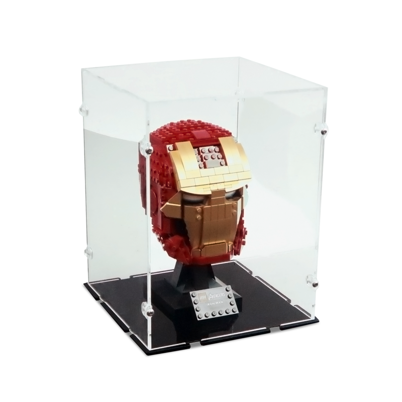 Iron Man Helmet Display Case for LEGO 76165