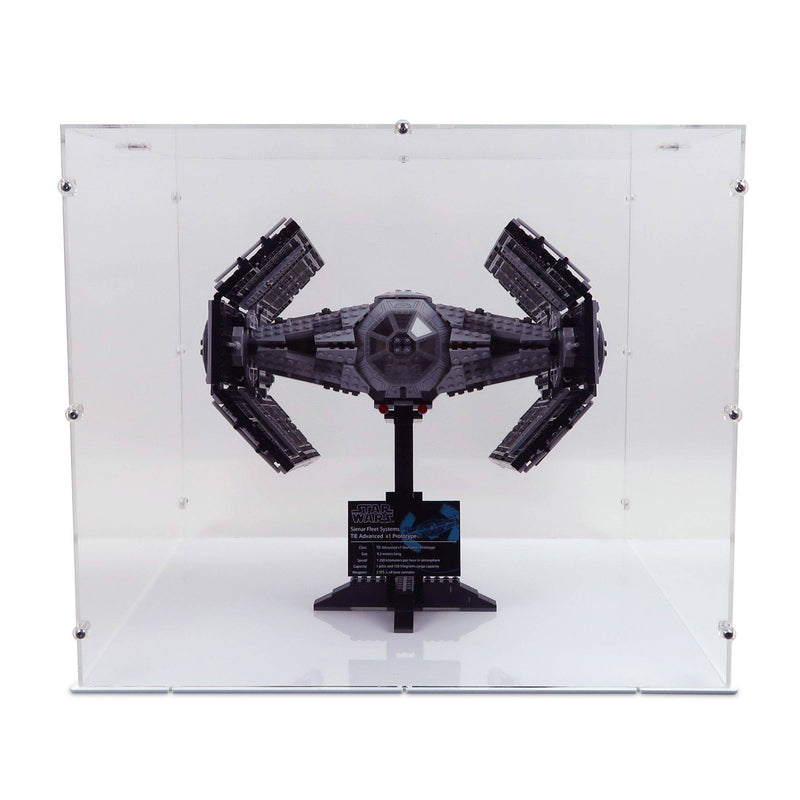 Acrylic Display Case for LEGO UCS Vader's TIE Advanced