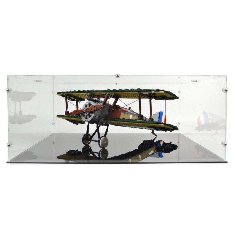Camel Display Box Acrylic Display Case for LEGO Sopwith Camel | iDisplayit — iDisplayit.com