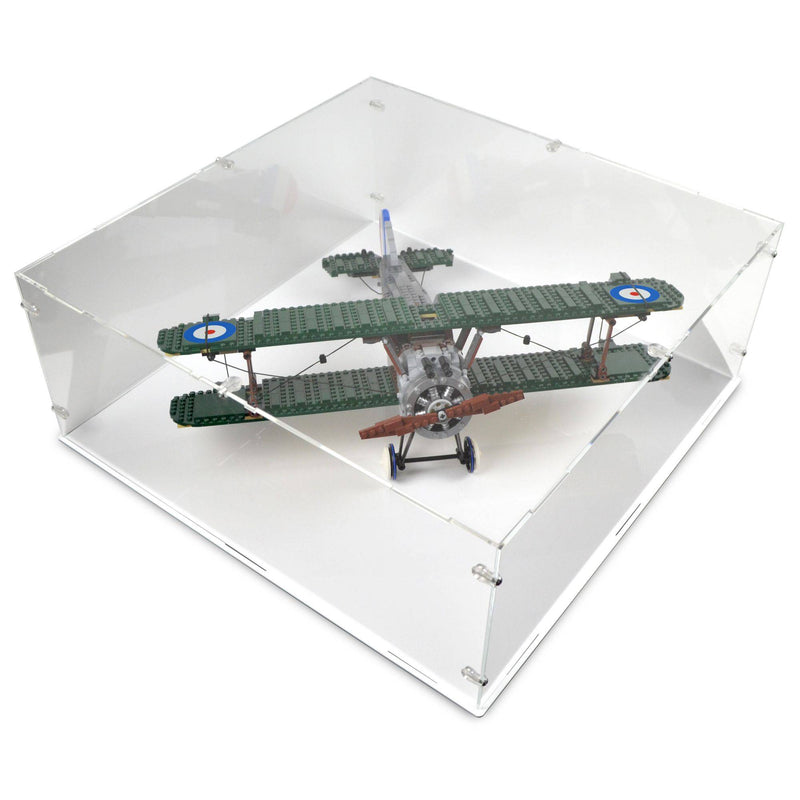 Camel Display Box Acrylic Display Case for LEGO Sopwith Camel | iDisplayit — iDisplayit.com