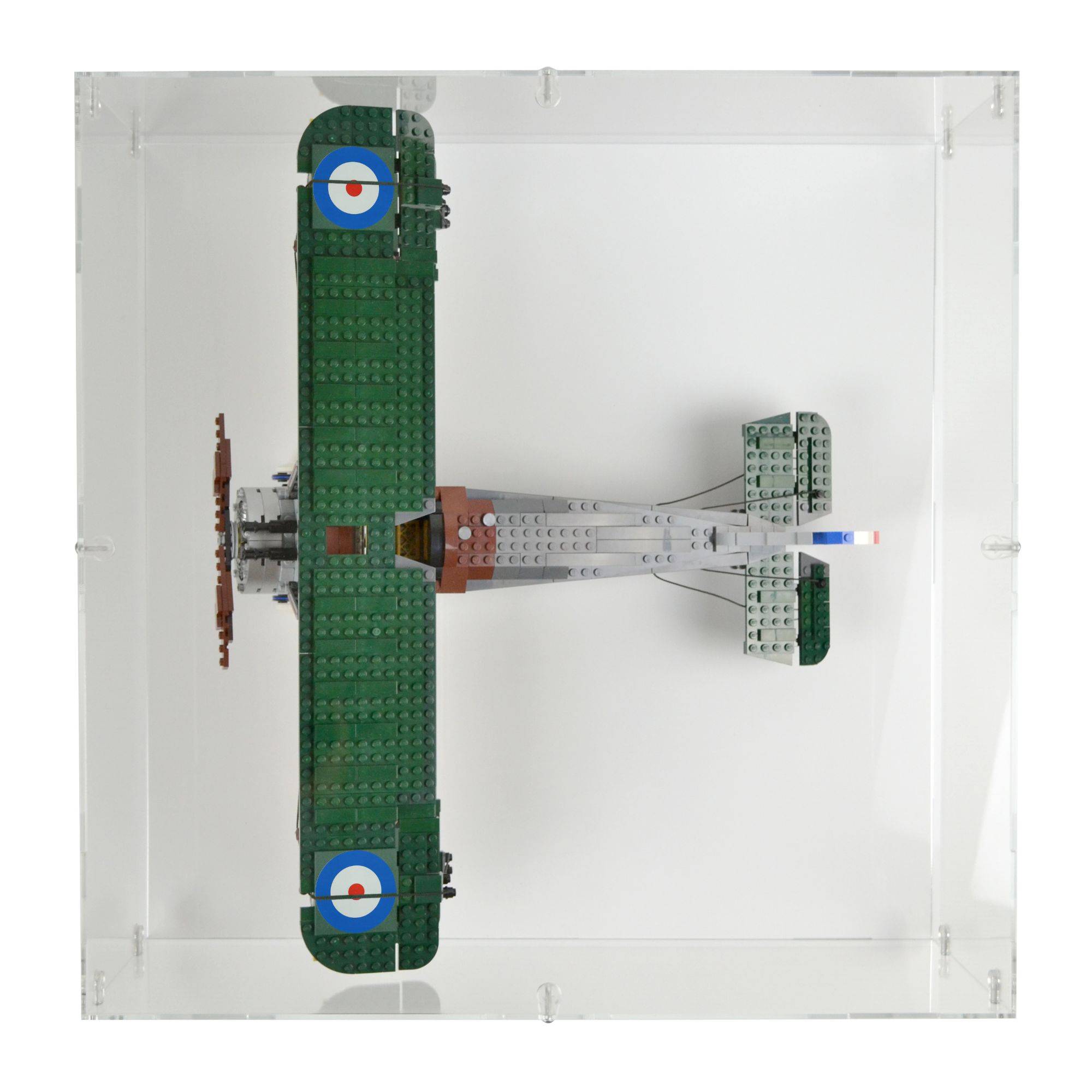 Acrylic Display Case for LEGO Sopwith Camel | iDisplayit USA