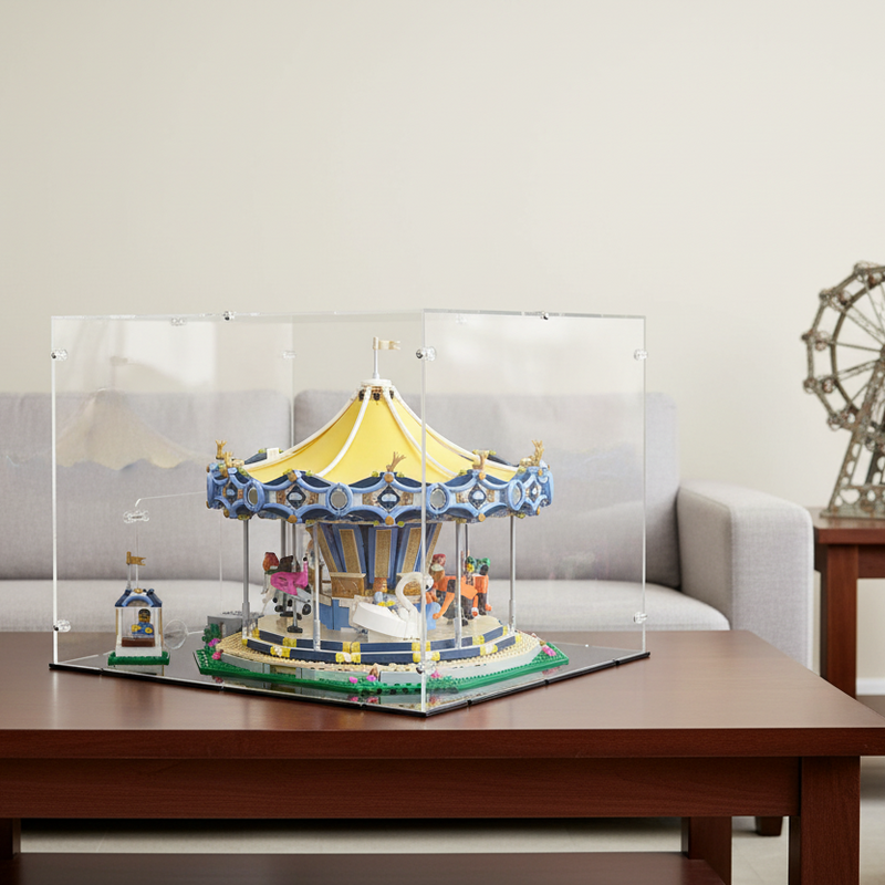 Carousel Display Case for LEGO 10257