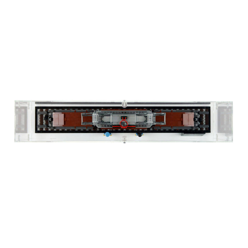 Crocodile Locomotive Display Case for LEGO 10277