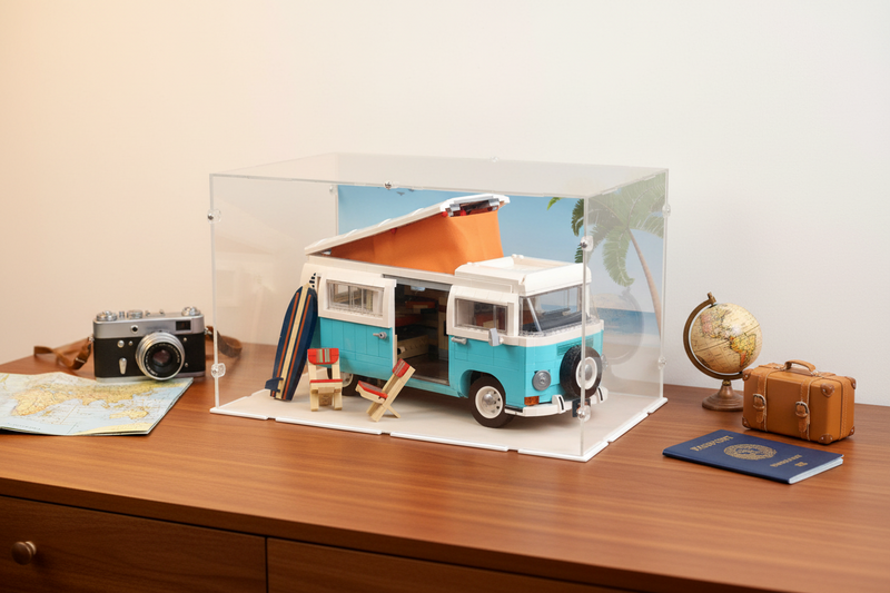 VW T2 Camper Van Display Case for LEGO 10279 (Large)