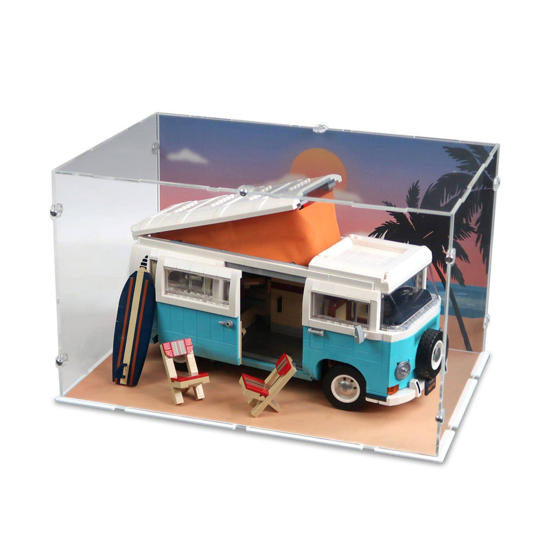 VW T2 Camper Van Display Case for LEGO 10279 (Large)