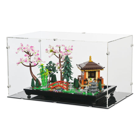 天心ショップ Acrylic Display Case for LEGO Tranquil Garden | iDisplayit