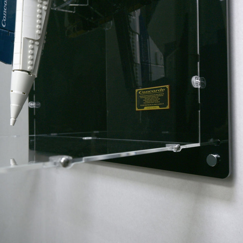 Concorde Wall Display Case for LEGO 10318