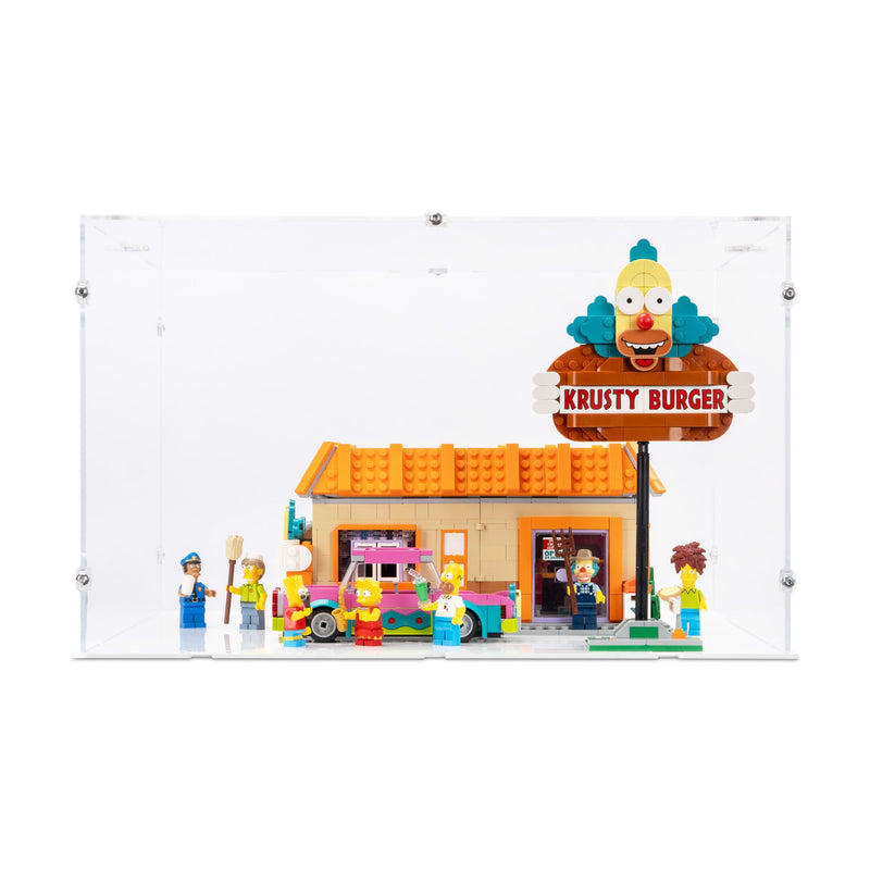 The Simpsons Krusty Burger Display Case for LEGO 10352