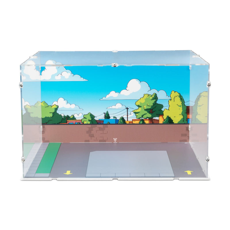 The Simpsons Krusty Burger Display Case for LEGO 10352