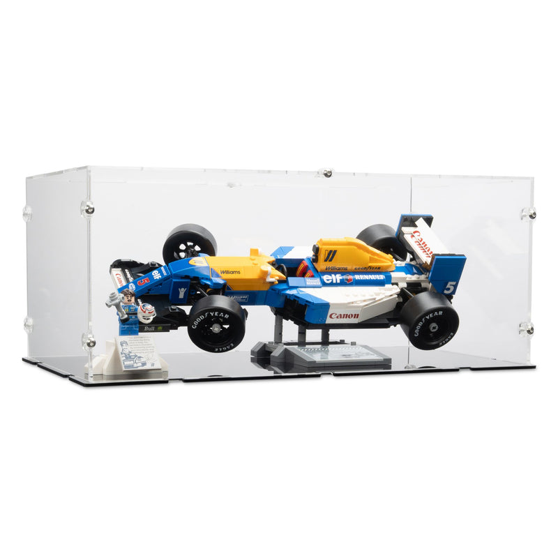 Williams Racing FW14B & Nigel Mansell Display Case for LEGO 10353