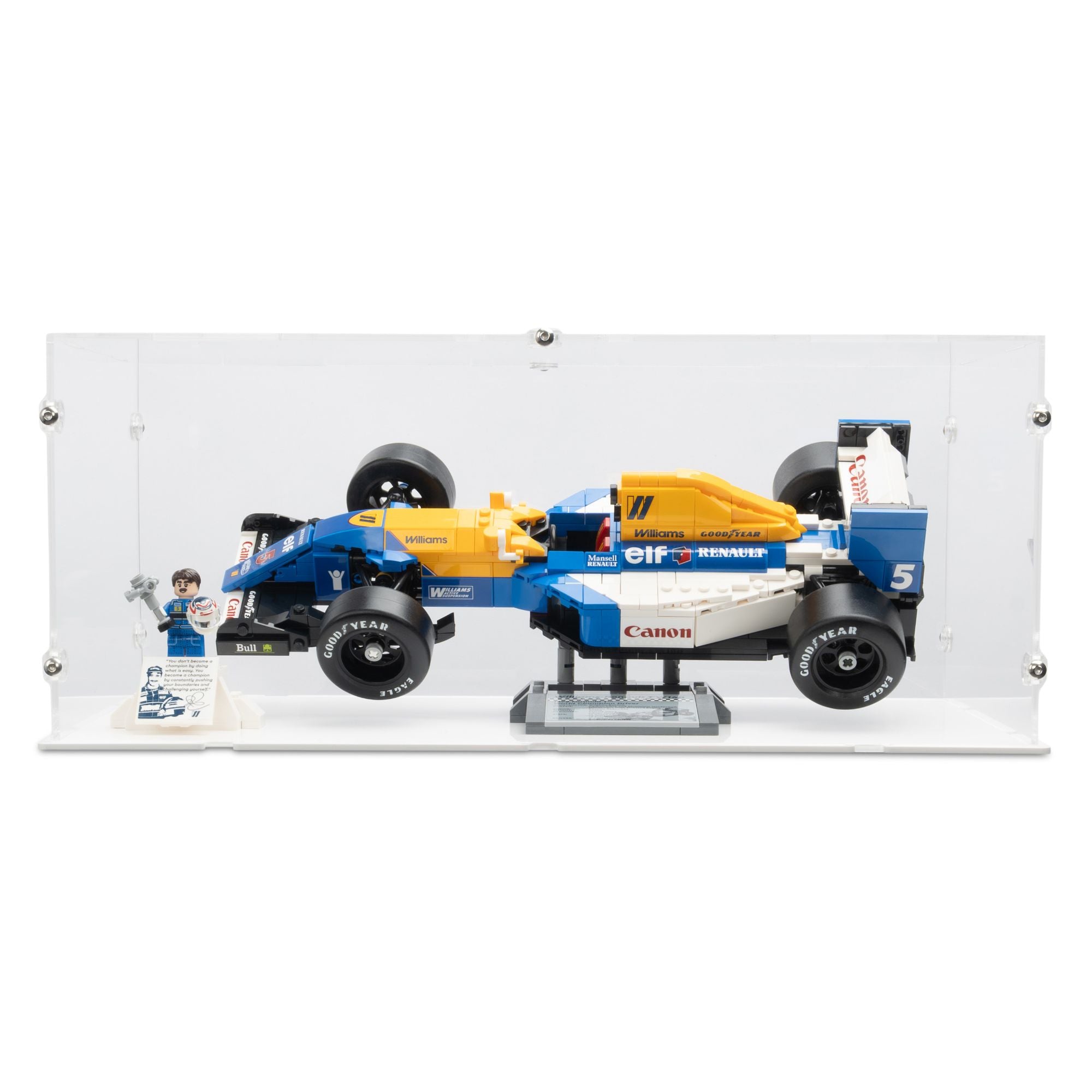 LEGO Williams Racing FW14B Nigel Mansell Display Box | iDisplayit