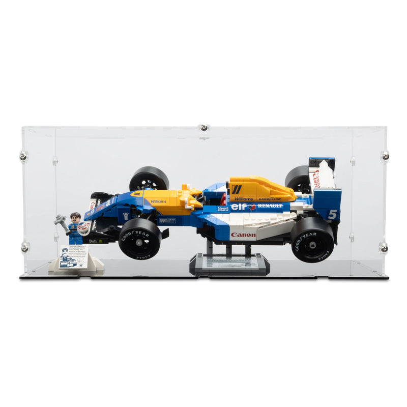 Williams Racing FW14B & Nigel Mansell Display Case for LEGO 10353