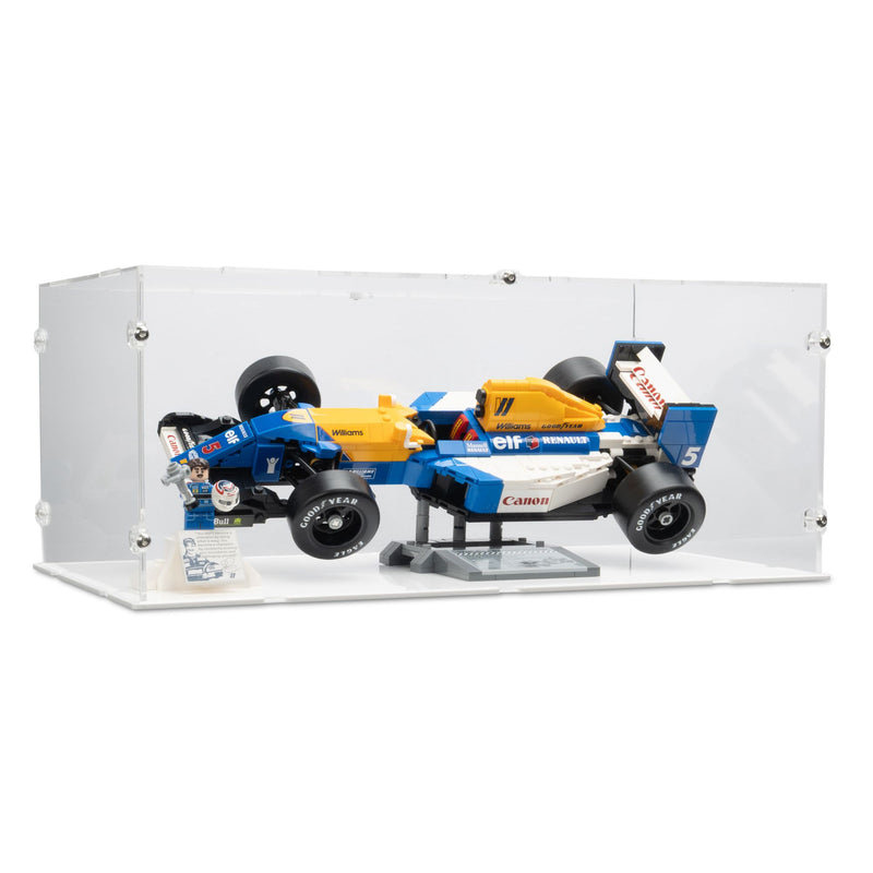 Williams Racing FW14B & Nigel Mansell Display Case for LEGO 10353